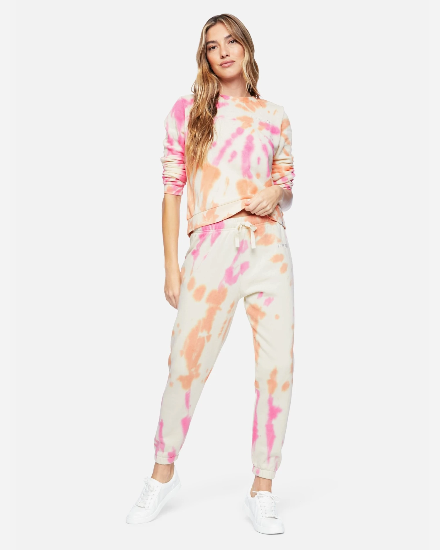 Allover Tie Dye Fleece Jogger 1 Allover Tie Dye Fleece Jogger