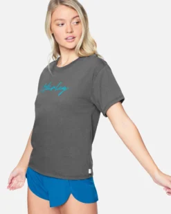 Billie Script Perfect Girlfriend Crew 8 Billie Script Perfect Girlfriend Crew -HURLEY Shop 3hcz8582 thunder grey 3 scaled