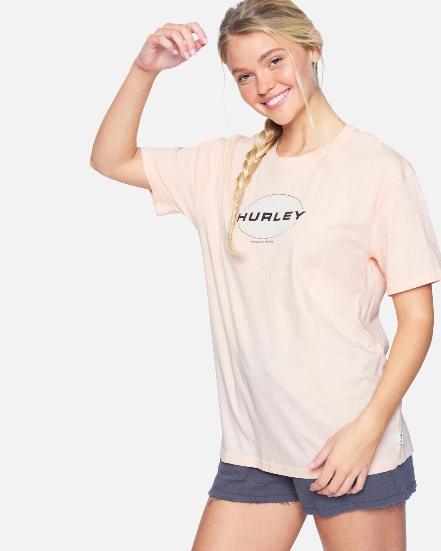 Limited Washed Oversized Boyfriend Crew Tee 3 Limited Washed Oversized Boyfriend Crew Tee - Image 3