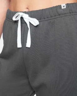 Billie Script Perfect Fleece Jogger 10 Billie Script Perfect Fleece Jogger -HURLEY Shop 3hcz8877 thunder grey 5 scaled