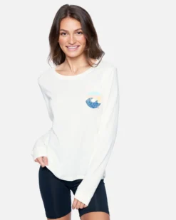 Stripe Waves Classic Long Sleeve Tee