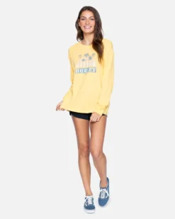 Mackenna Boyfriend Long Sleeve Tee 9 Mackenna Boyfriend Long Sleeve Tee -HURLEY Shop 3hl1640073 cornsilk 4 scaled
