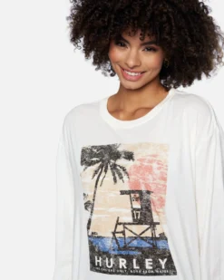 Tower 17 Boyfriend Long Sleeve T-Shirt 8 Tower 17 Boyfriend Long Sleeve T-Shirt -HURLEY Shop 3hl1640484 marshmallow 4 scaled