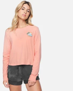 Hummel Cropped Long Sleeve Tee