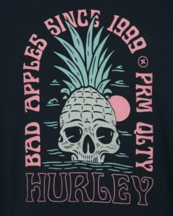 BAD APPLES GRACE OVERSIZED LONG SLEEVE TEE -HURLEY Shop 3hl6730749 caviar 4 scaled
