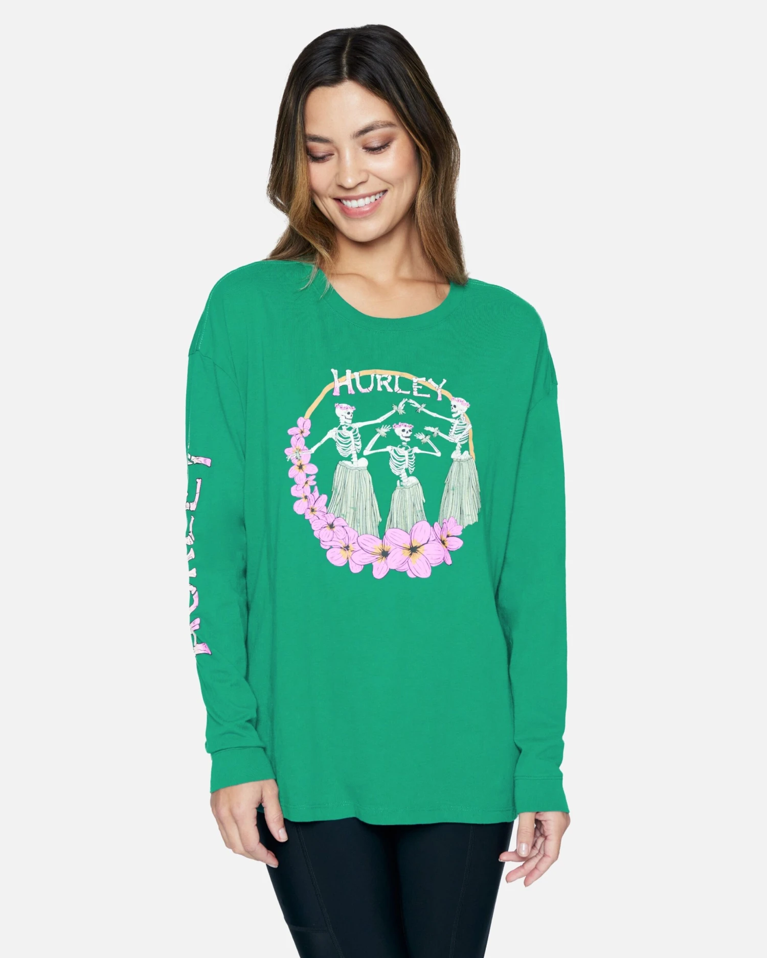 Hulaskel Oversized Long Sleeve Tee 1 Hulaskel Oversized Long Sleeve Tee