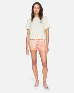 Waves For Days Washed Cropped Tee -HURLEY Shop 3hs1570247 seedpearl 4 scaled