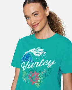 Tubed Cropped Crew Short Sleeve T-Shirt 8 Tubed Cropped Crew Short Sleeve T-Shirt -HURLEY Shop 3hs1570375 columbia 4 scaled