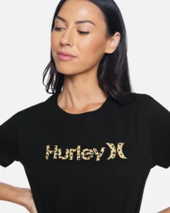 Oao Dots Classic Crew T-Shirt -HURLEY Shop 3hs1580279 caviar 5 scaled