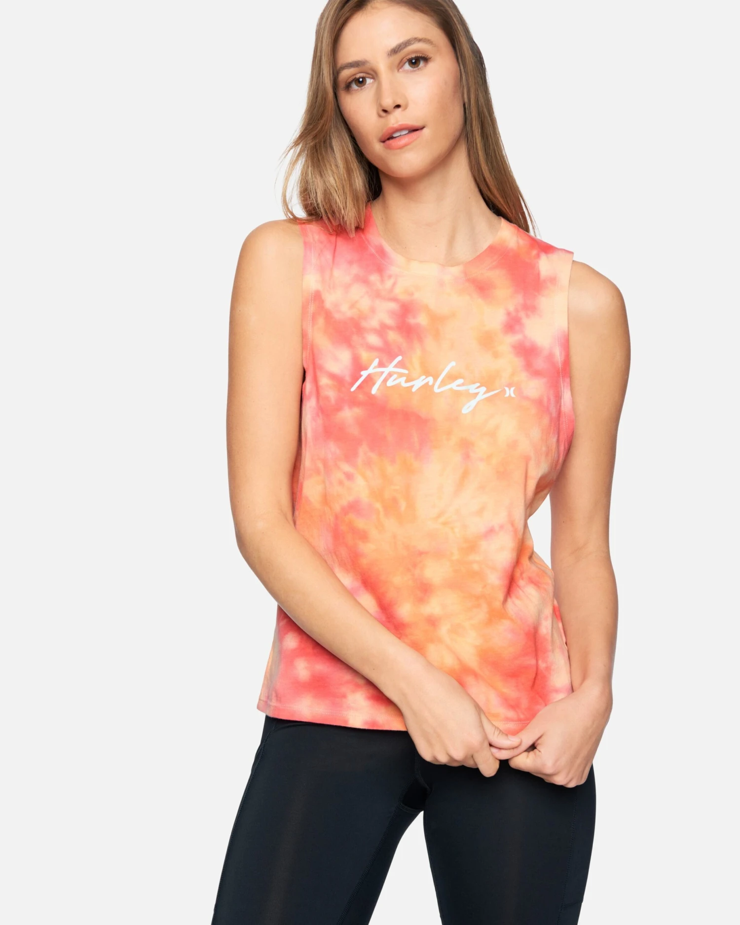 Scripty Tie Dye Muscle Tank 4 Scripty Tie Dye Muscle Tank - Image 4