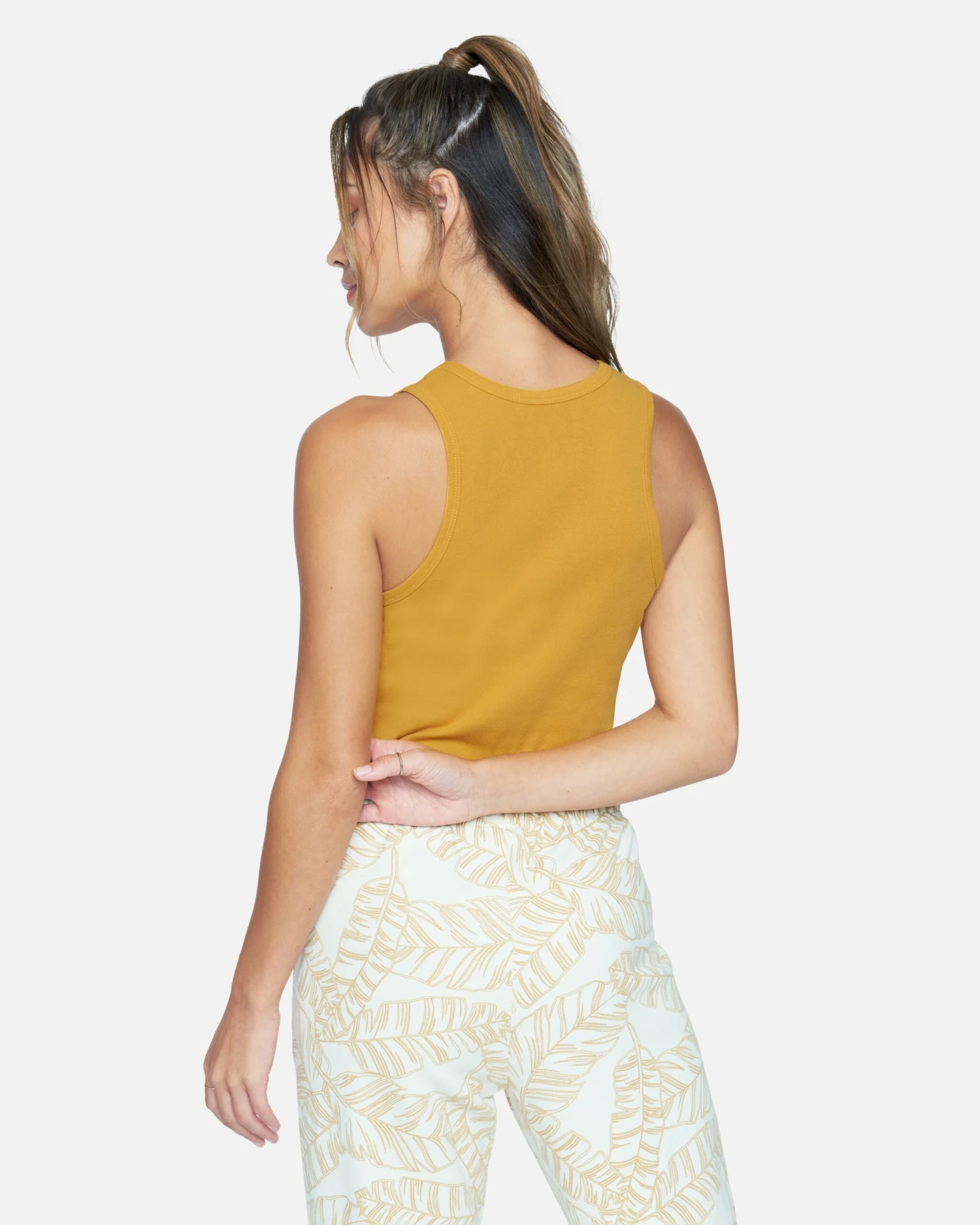 TALLIE CROP RIB TANK 2 TALLIE CROP RIB TANK - Image 2