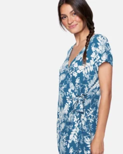 Wrap Dress 8 Wrap Dress -HURLEY Shop 3hwd0109 stellar leafs 3 scaled
