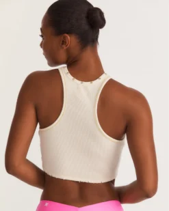 LoveShackFancy X Hurley - Whitewater Rib Tank -HURLEY Shop 3hwkt0720 bone 6