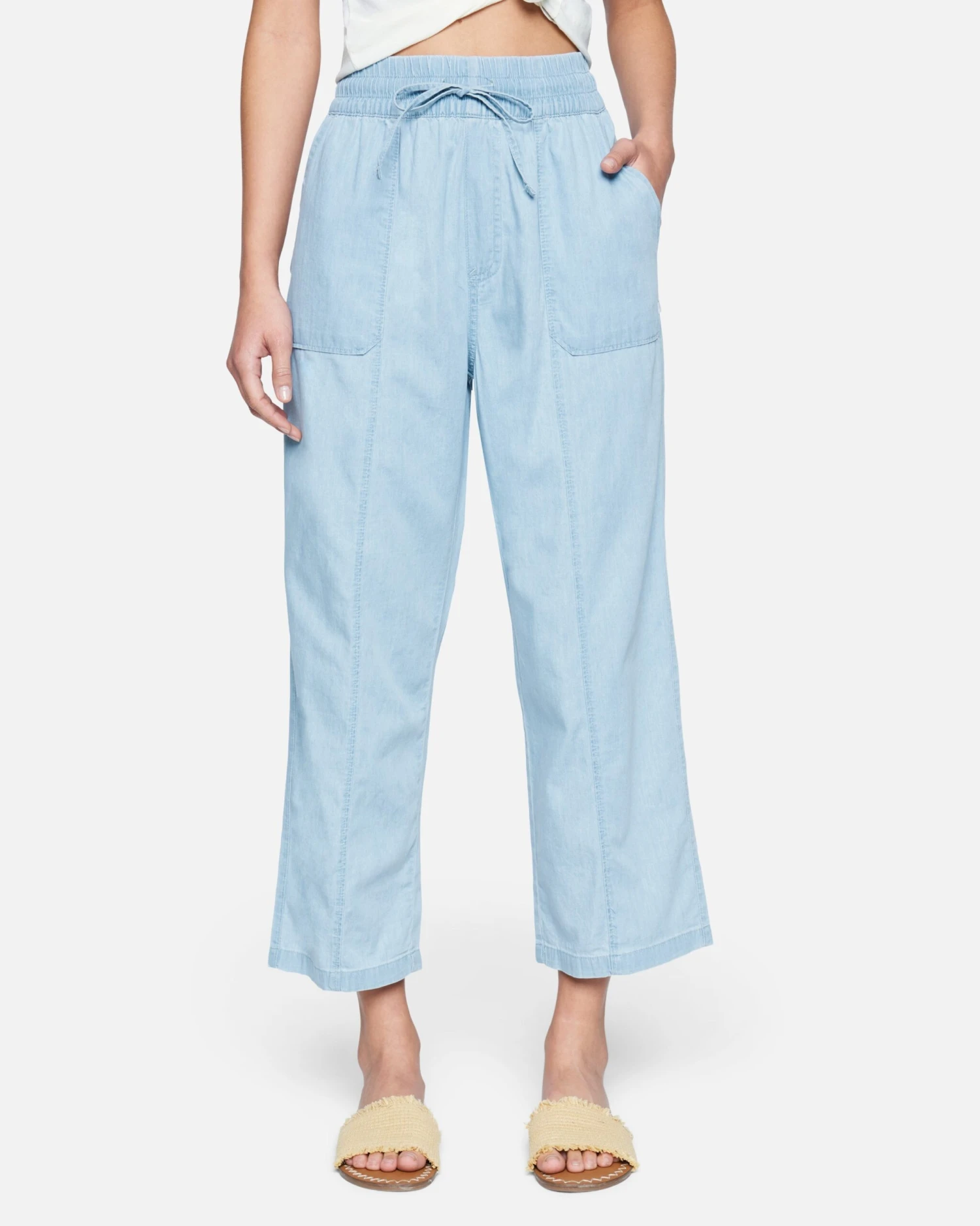 Chambray Utility Pants 1 Chambray Utility Pants