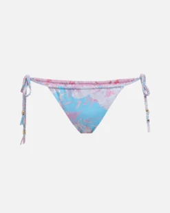 LoveShackFancy X Hurley - Under The Sea Reversible Braided Cheeky Tie Side Bikini Bottom -HURLEY Shop HLSFB103 UNDER THE SEA 1