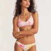 LoveShackFancy X Hurley - Hibiscus Reversible Moderate Bikini Bottom