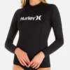 One And Only Solid Mock Neck Long Sleeve Rashguard