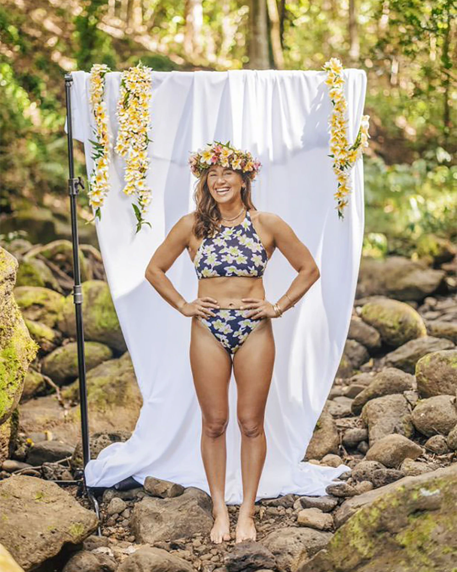 Max Plumeria High Neck Top 1 Max Plumeria High Neck Top