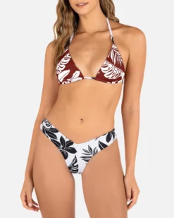 HIBISCUS BLOCK REVERSIBLE TRIANGLE TOP 12 HIBISCUS BLOCK REVERSIBLE TRIANGLE TOP -HURLEY Shop HT1314 BLACK LAVAFALL 4 scaled