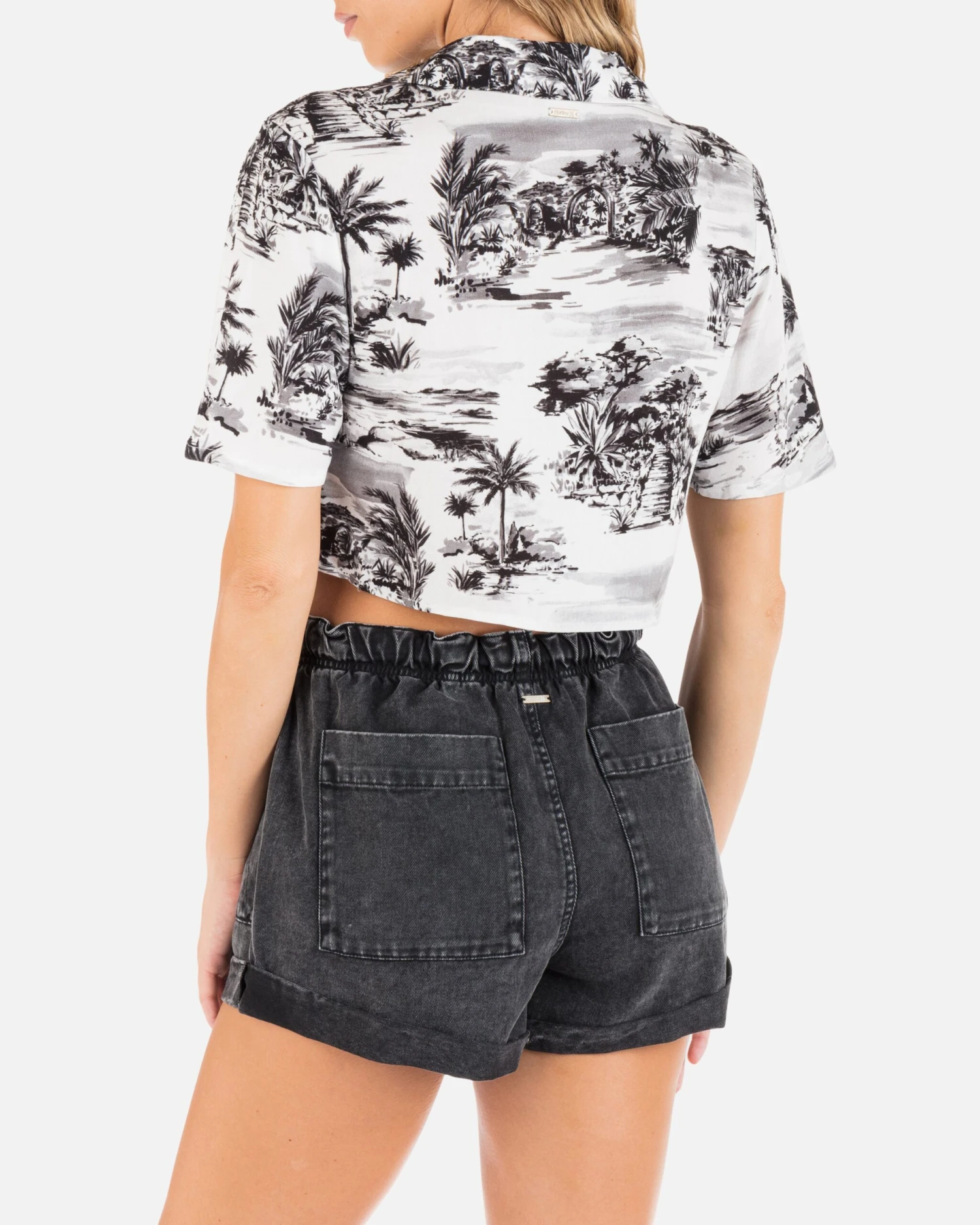 BEACH WALK CROP CAMP SHIRT 3 BEACH WALK CROP CAMP SHIRT - Image 3