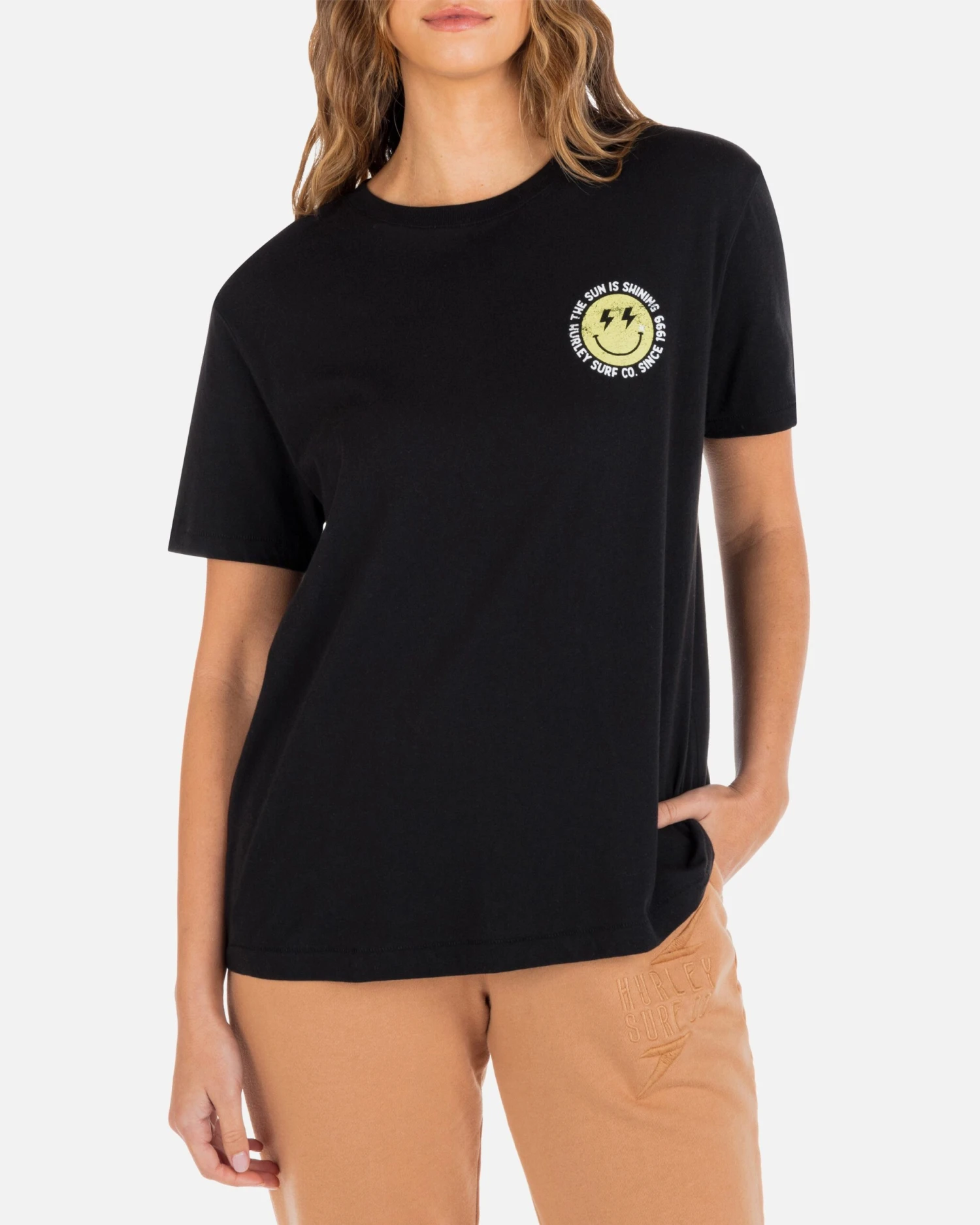 Sunshine Smiley Girlfriend Tee 1 Sunshine Smiley Girlfriend Tee