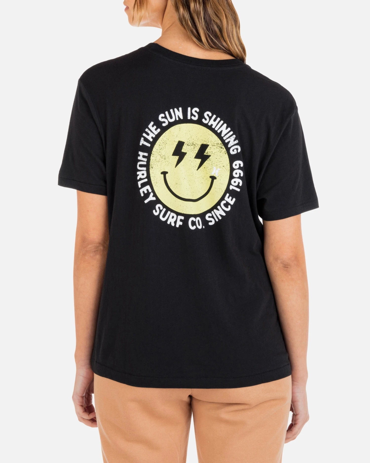 Sunshine Smiley Girlfriend Tee 2 Sunshine Smiley Girlfriend Tee - Image 2
