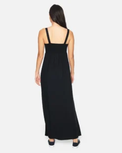 Lexi Maxi Dress -HURLEY Shop cq2525 black 3 vv3