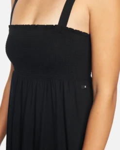 Lexi Maxi Dress -HURLEY Shop cq2525 black 4 vv3