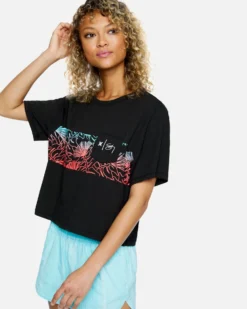 Sig Zane Crop Pocket Short Sleeve Crew