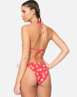 Star Spangled Reversible Slider Tie Side Cheeky Bikini Bottom