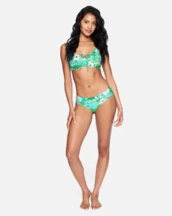 Wild Bloom Reversible Cheeky Hipster Bikini Bottom -HURLEY Shop hb1132 wild bloom mist 4 scaled