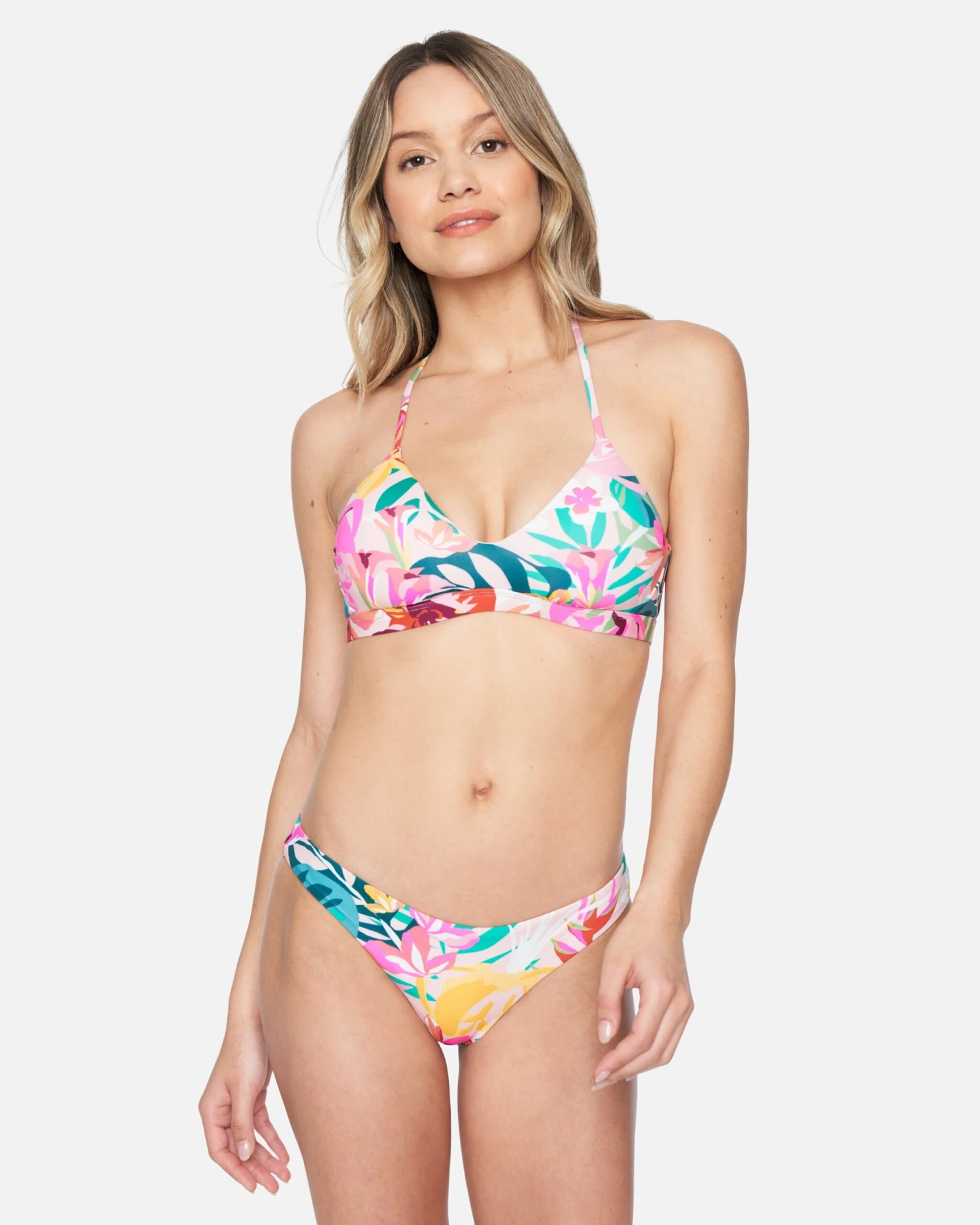 Floral Pop Moderate Bikini Bottom 2 Floral Pop Moderate Bikini Bottom - Image 2