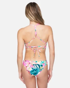 Floral Pop Moderate Bikini Bottom 7 Floral Pop Moderate Bikini Bottom -HURLEY Shop hb1166 floral pop multi 3 scaled
