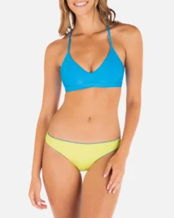 Solid Reversible Moderate Bottom 11 Solid Reversible Moderate Bottom -HURLEY Shop hb1196 blue beat neon lime 05 scaled