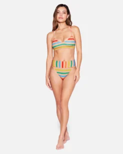 Sun And Sand Moderate High Waist Bottom 8 Sun And Sand Moderate High Waist Bottom -HURLEY Shop hb1296 latte 4 scaled