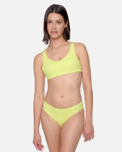 Crochet Mid Rise Cheeky Bottom -HURLEY Shop hb1306 electric lemon 2 scaled