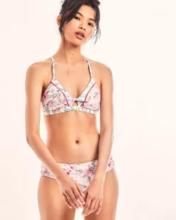 LSF X Hurley - Hawaiian Hibiscus Reversible Adjustable Twist Front Top