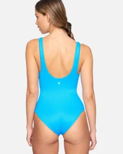 Block Party Rib Solid One Piece 7 Block Party Rib Solid One Piece -HURLEY Shop ho1041 high tide 3 scaled