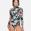 Tropix Long Sleeve Retro Surf Suit