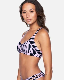 Max Leaves Scoop Bikini Top -HURLEY Shop ht1090 wisteria leaves 3 scaled