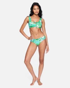 Wild Bloom Tie Front Bikini Top 8 Wild Bloom Tie Front Bikini Top -HURLEY Shop ht1127 wild bloom mist 4 scaled