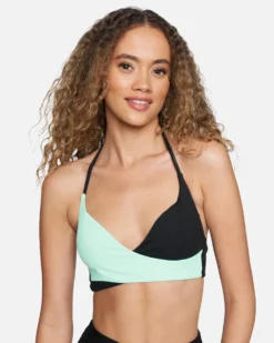 Baby Rib Dancer Wrap Bikini Top