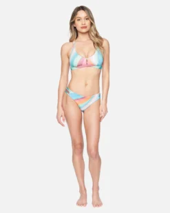Hurley X Moore Aloha Max Retro Wave Scoop Bikini Top -HURLEY Shop ht1171 retro wave multi 4 scaled