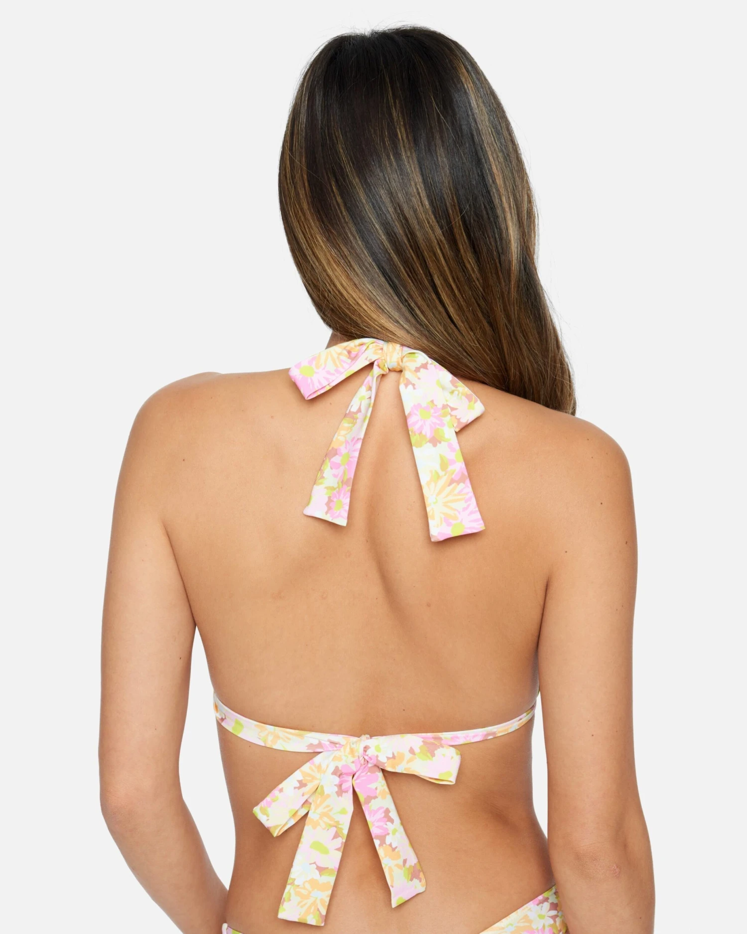 Beach Bloom Reversible Soft Tie Tri Top 2 Beach Bloom Reversible Soft Tie Tri Top - Image 2