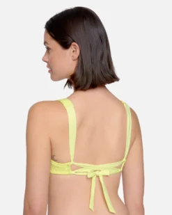 Max Crochet Soft Strap Top -HURLEY Shop ht1307 electric lemon 3 scaled