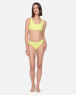 Max Crochet Soft Strap Top -HURLEY Shop ht1307 electric lemon 4 scaled