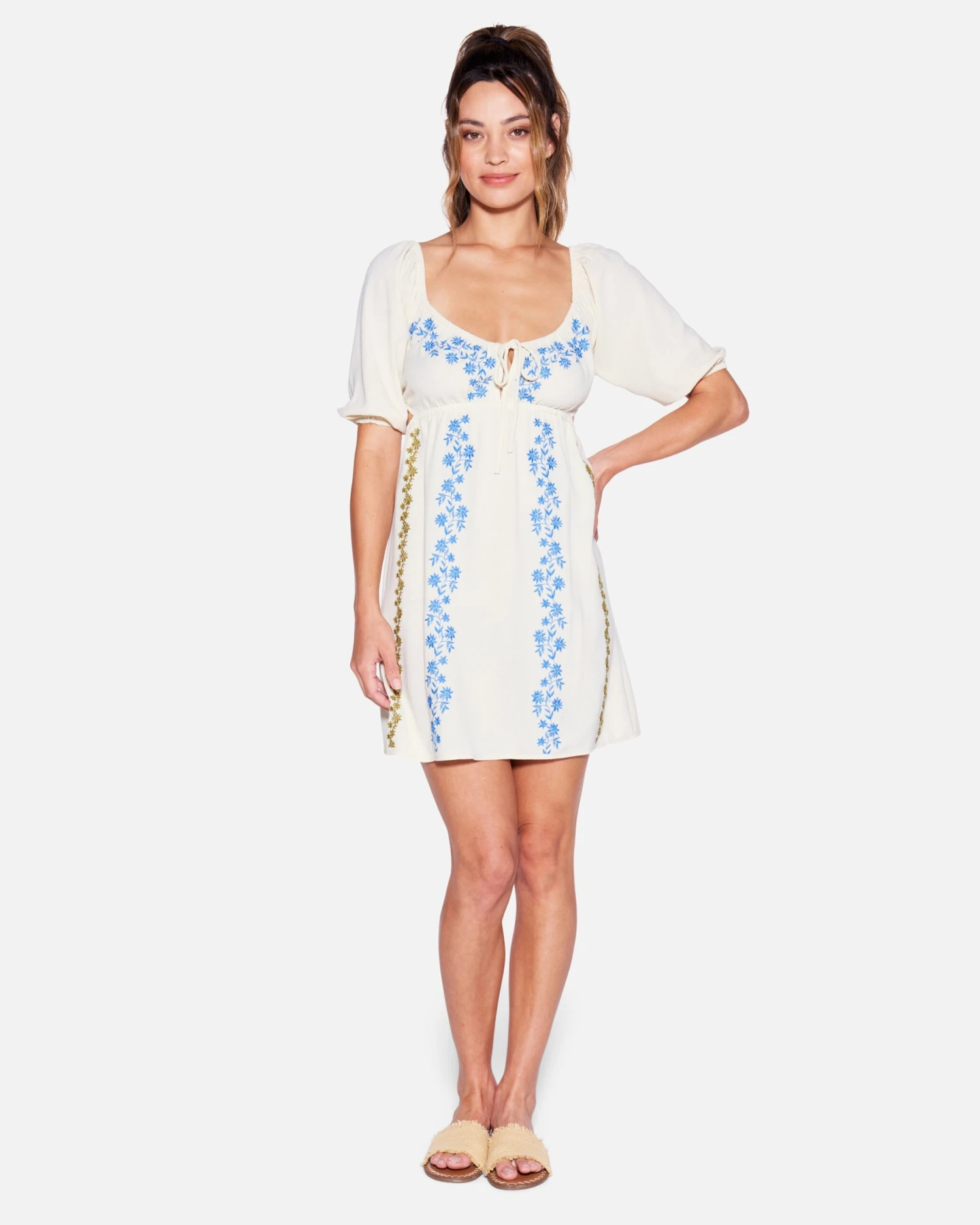 Brittany Embroidered Dress 1 Brittany Embroidered Dress