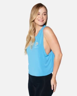 SHROOM DANI TANK -HURLEY Shop hu072k3 blue 3 scaled