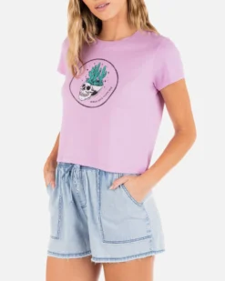 Cacti Baby Tee -HURLEY Shop hu079k3 orchid 03 scaled