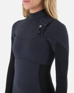 WOMENS ADVANTAGE PLUS 3/2MM FULLSUIT 15 WOMENS ADVANTAGE PLUS 3/2MM FULLSUIT -HURLEY Shop wfs0012302 black graphite 05 scaled